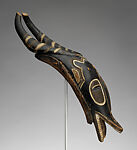 Zamble face mask, Guro artist, Wood, pigment, Guro