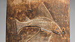 Anuan (door), Baule artist, Wood, pigment, Baule peoples