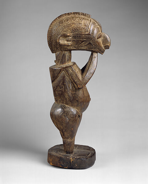 Figure: Female (D'mba), Wood, Baga peoples 