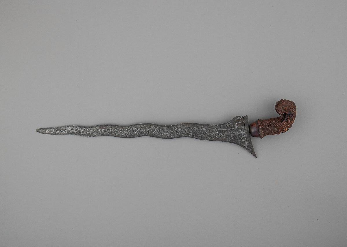 Kris, Steel, wood, Javanese