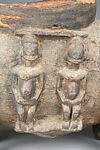 Vessel: Dog with Figures, Dogon blacksmith, Wood, Dogon peoples