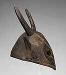 Mishi (cow) mask, Bamana numu (blacksmith), Wood, Bamana peoples