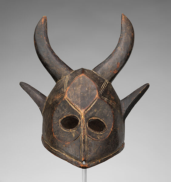 Mask: Cow (Mishi), Wood, Bamana peoples 