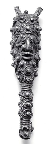 Staff, Bronze, Yoruba peoples 