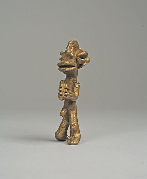 Male Figurine, Brass, Senufo peoples 