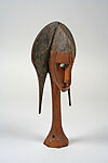 Marionette: Head (Merekun), Wood, mirror, Bamana peoples