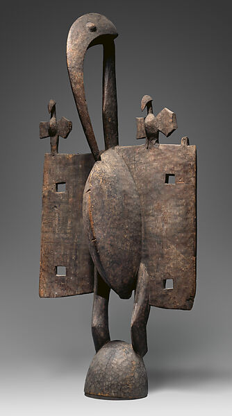 Bird (Sejen), Wood, iron, twine, Senufo peoples 