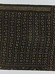 Bògòlanfini (mud-dyed cloth), Bamana artist, Cotton, dye, Bamana peoples