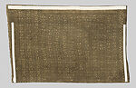 Bògòlanfini (mud-dyed cloth), Bamana artist, Cotton, dye, Bamana peoples