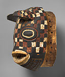 Hyena mask, Winiama blacksmith, Ceiba(?) wood, pigment, Winiama peoples