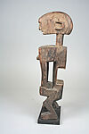 Door Lock: Female Figure, Dogon blacksmith, Wood, iron, Dogon peoples