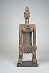 Door Lock: Female Figure, Dogon blacksmith, Wood, iron, Dogon peoples