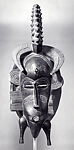 Face Mask (Kpeliye'e), Wood, Senufo peoples