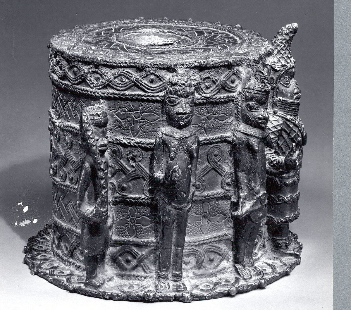 アポロヤママユ、アフリカオオイボタガ セット Yoruba Tribe Antique