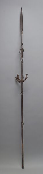 Staff: Female Figure, Iron, Bamana peoples 