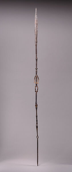 Staff: Female Figure, Iron, Bamana peoples 
