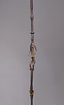 Staff: Female Figure, Bamana numu (blacksmith), Iron, Bamana peoples
