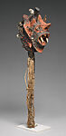 Bwanga (power object), Luluwa artist and mpaka manga (ritual specialist) (?), Wood, horn, seeds, cowrie shells, shotgun shells, teeth, metal, fiber, pigment, tar(?), Luluwa peoples