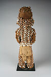 Figure: Male, Wood, seeds, beads, cowrie shells, cloth, Bamum