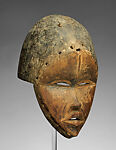 Helmet Mask, Dan artist, Wood, pigment, Dan peoples