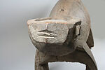 Figure: Bovine, Wood, metal pins, Bamana peoples