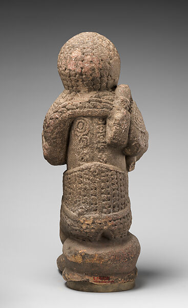 Seated figure, Temne or Bullom artist(s), Stone, Temne or Bullom