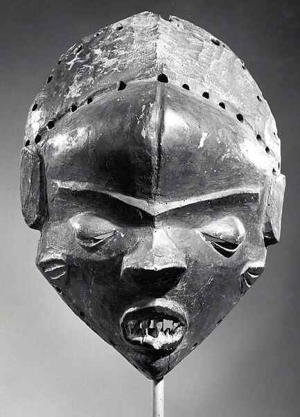 Mask (Mbuya), Wood, pigments, Pende peoples 