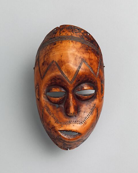 Mask (Bwami, Lukungu), Ivory, Lega peoples 