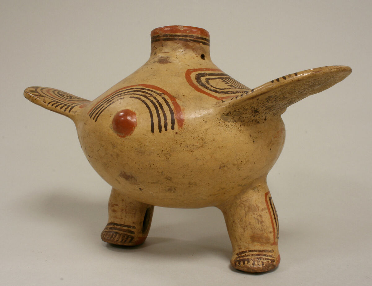 Owl Vessel, Ceramic, Diquís (?)