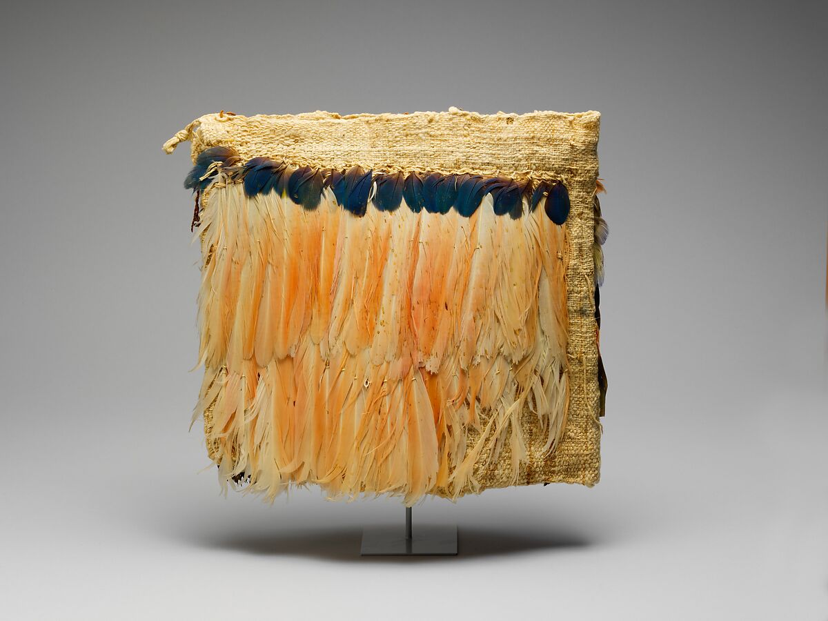 Miniature Dress, Cotton, feathers, Ica