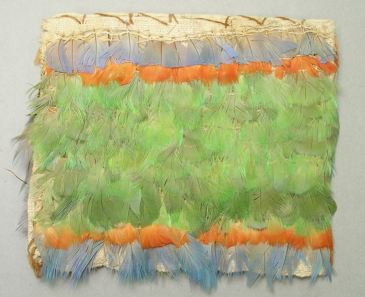 Miniature Dress, Cotton, feathers, Ica