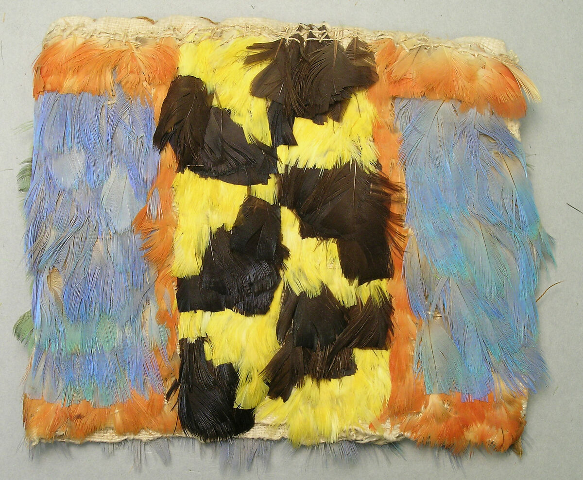 Miniature Dress, Cotton, feathers, Ica