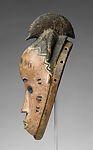 Gu face mask, Guro artist, Wood, pigment, Guro peoples