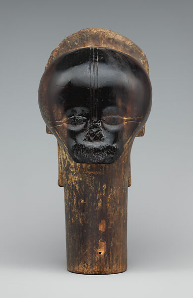 Reliquary Head (Nlo Bieri), Wood, Fang peoples 