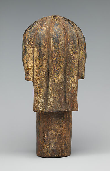 Nlô byeri (reliquary guardian head), Fang artist, Wood, Fang peoples
