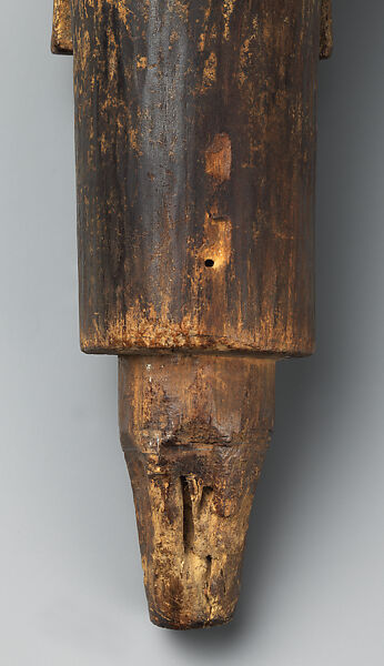 Nlô byeri (reliquary guardian head), Fang artist, Wood, Fang peoples