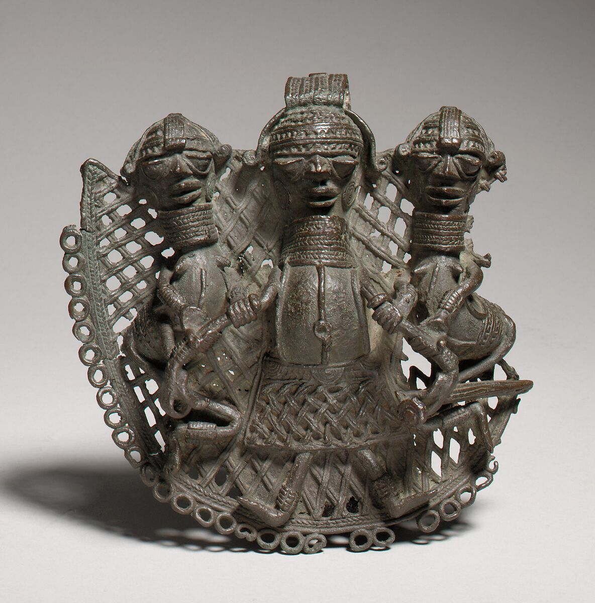 Protective Pendant, Brass, Lower Niger Bronze Industry 