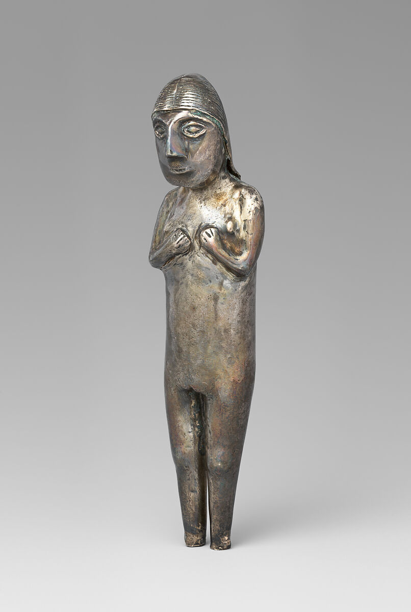 Female Figurine, Silver, Inca