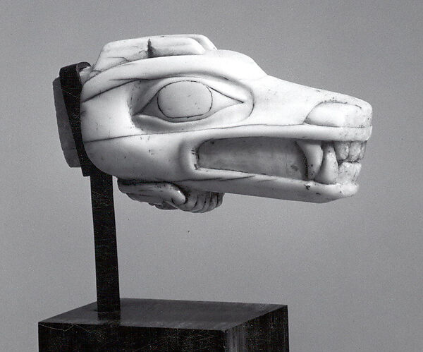 Dagger Finial, Ivory, Tsimshian 