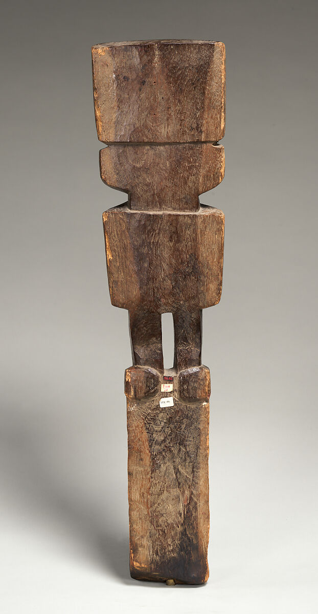 Standing female figure, Chimú artist(s), Wood, pigment, Chimú