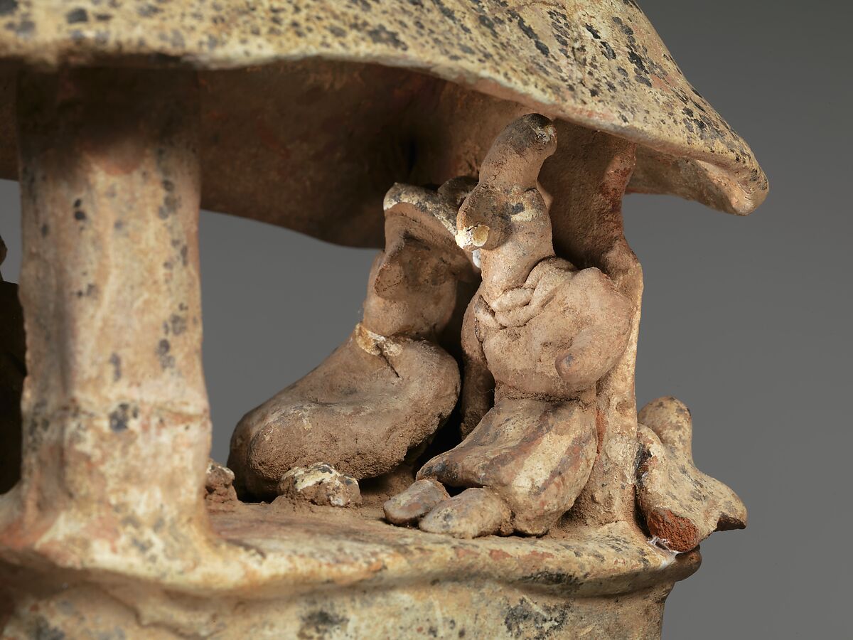 House model, Nayarit artist(s), Ceramic, slip, Nayarit