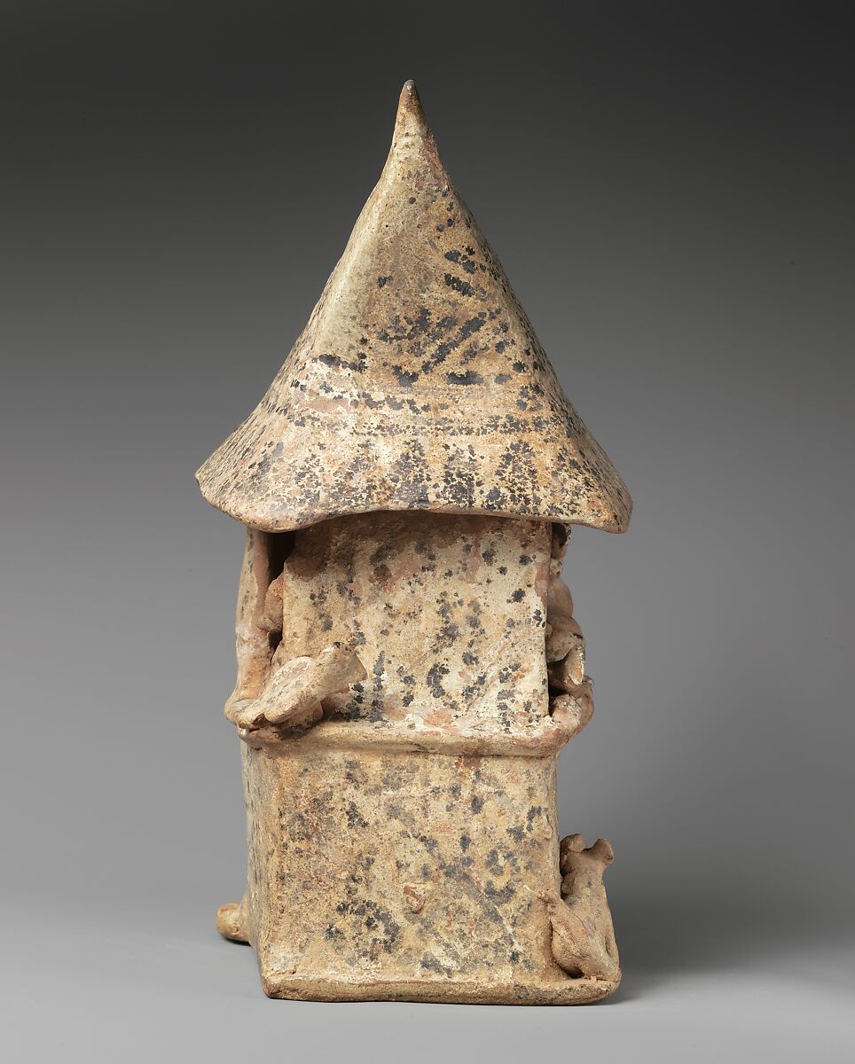 House model, Nayarit artist(s), Ceramic, slip, Nayarit