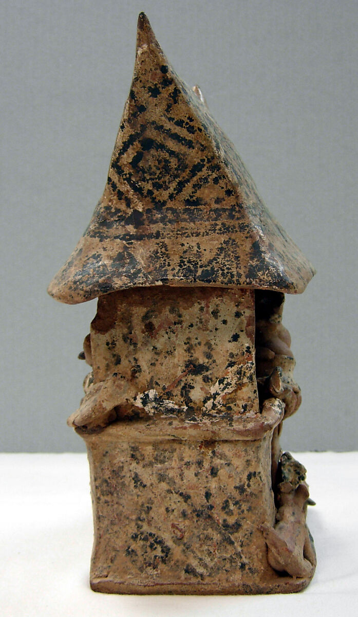 House model, Nayarit artist(s), Ceramic, slip, Nayarit