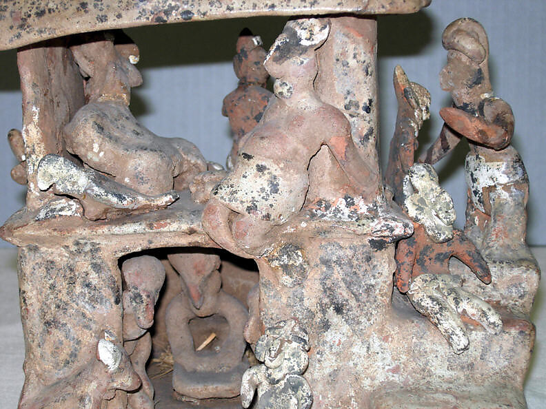 House model, Nayarit artist(s), Ceramic, slip, Nayarit