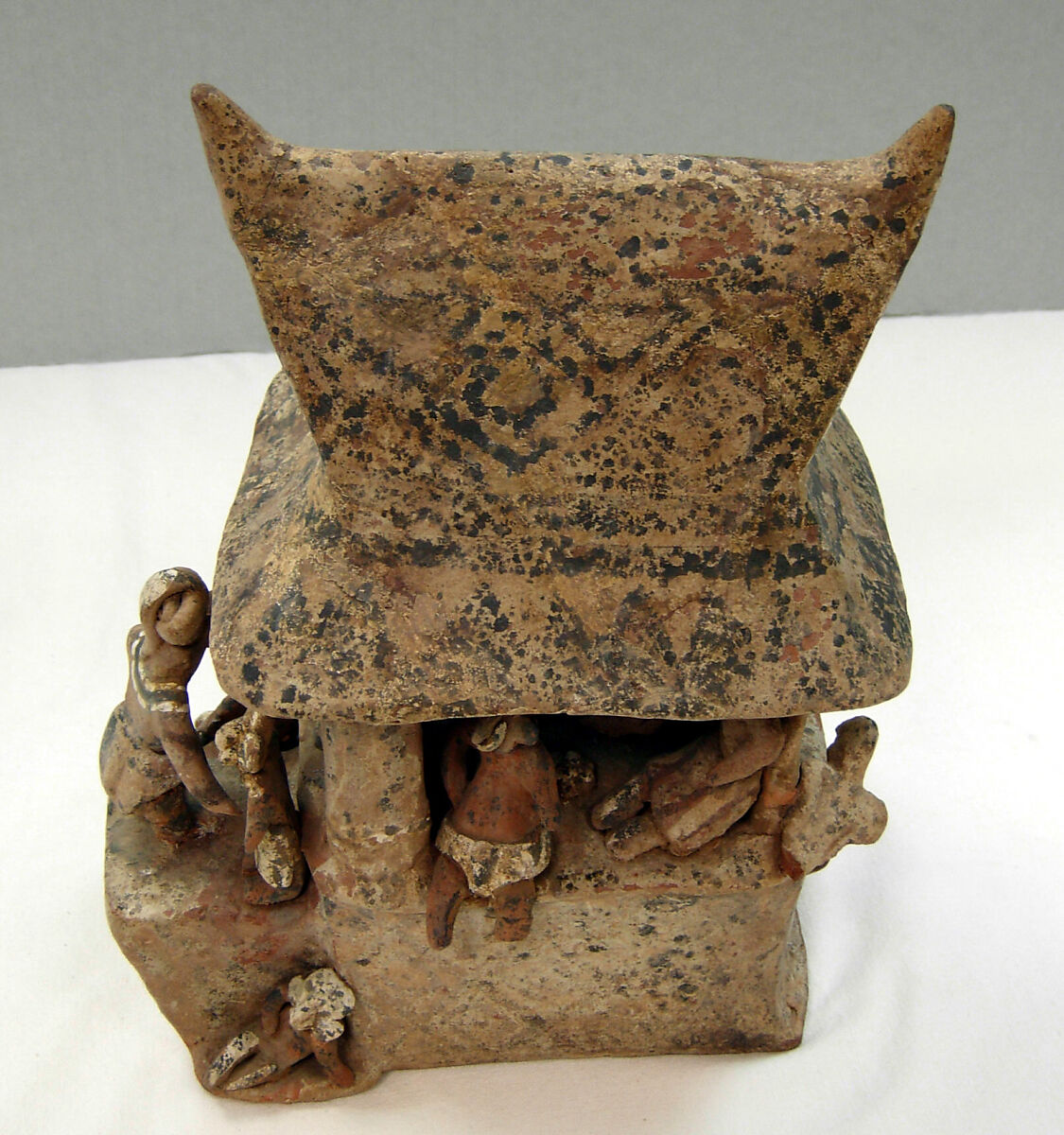 House model, Nayarit artist(s), Ceramic, slip, Nayarit