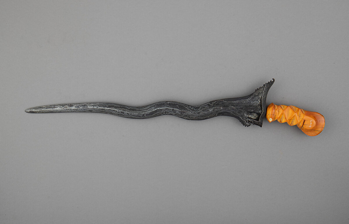 Kris, Ivory, steel, Balinese
