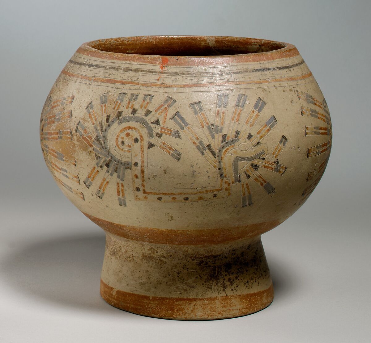 Pedestal Bowl, Ceramic, Guanacaste-Nicoya