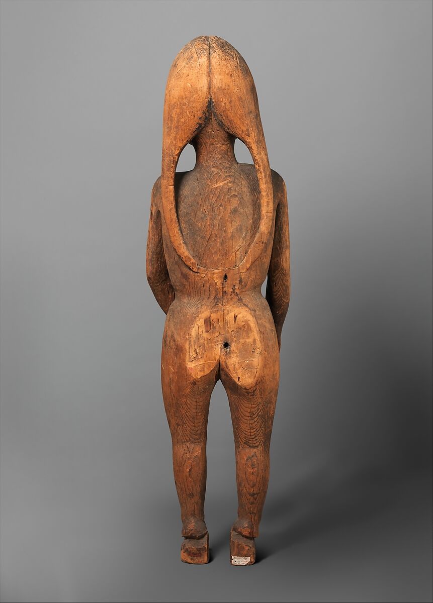 Female Figure, Wood, paint, Kwakwaka’wakw (Kwakiutl)