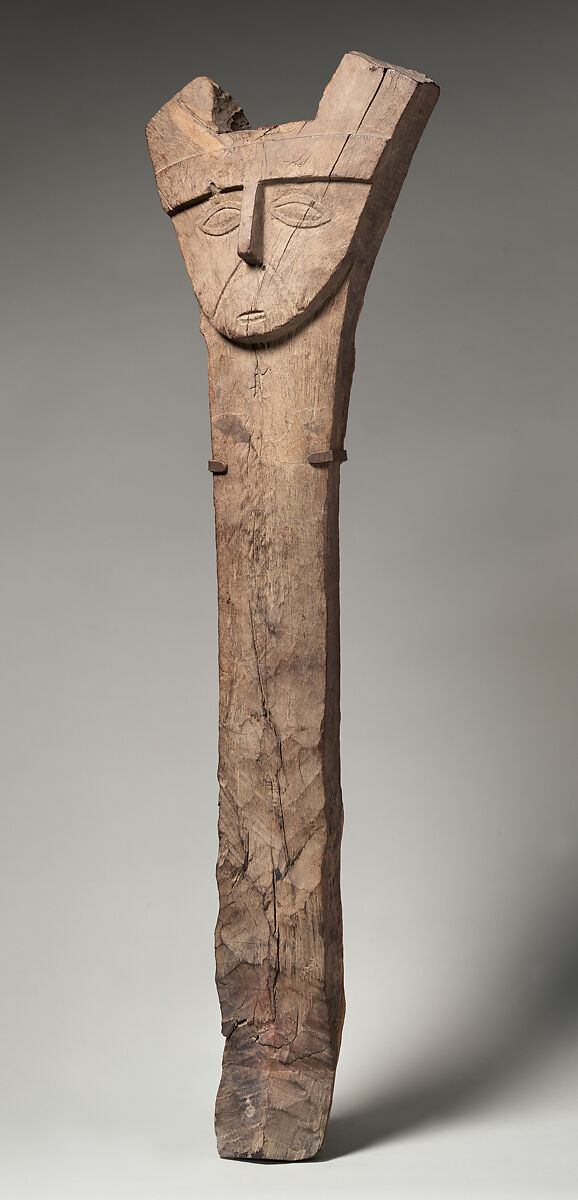 Burial post, Chincha artist(s), Wood, Ica