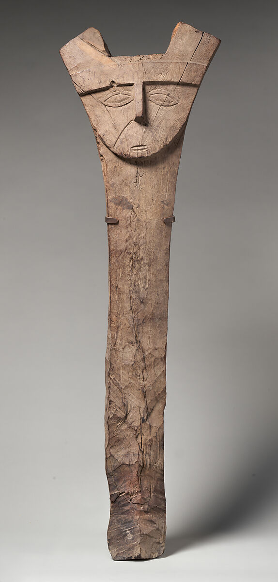 Burial post, Chincha artist(s), Wood, Ica 